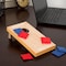 Toy Time Tabletop Cornhole Mini Travel Wood Beanbag Toss Skill Game for Kids and Adults (Single Board) 451473YPY - alternate 1